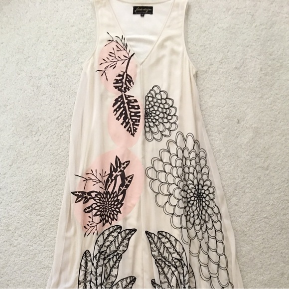 GEISHA DESIGNS Embroidered Appliquéd Sheena Maxi Dress - Picture 2 of 6